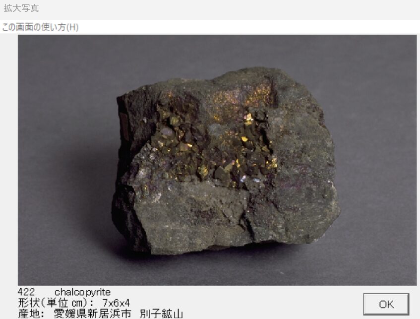 ★【金曜終了】国産鉱物　新潟県北越鉱山のルソン銅鉱（大変珍しい北越鉱山のルソン銅鉱！！）★ 会社情報 | 株式会社 大江理工社